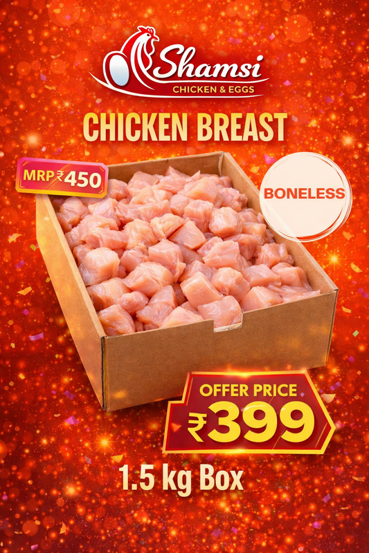 Fresh Chicken Cubes – Boneless, Lean & High Protein
