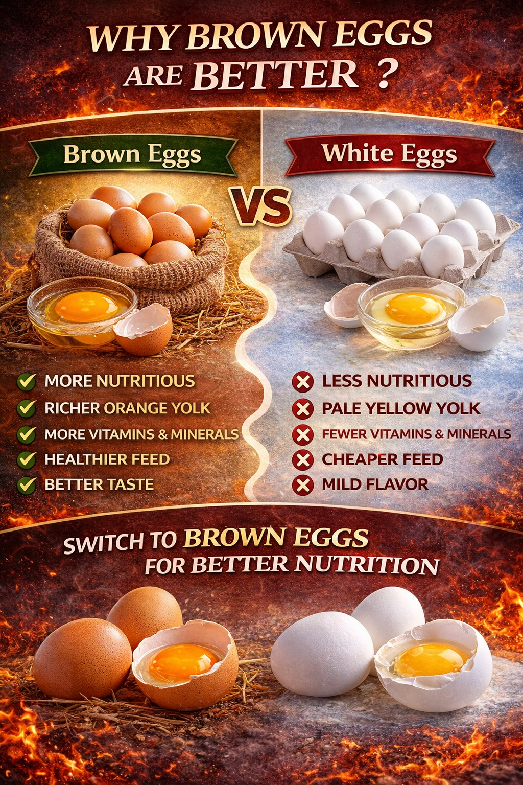 Fresh Brown Eggs – Naturally Laid Farm Eggs